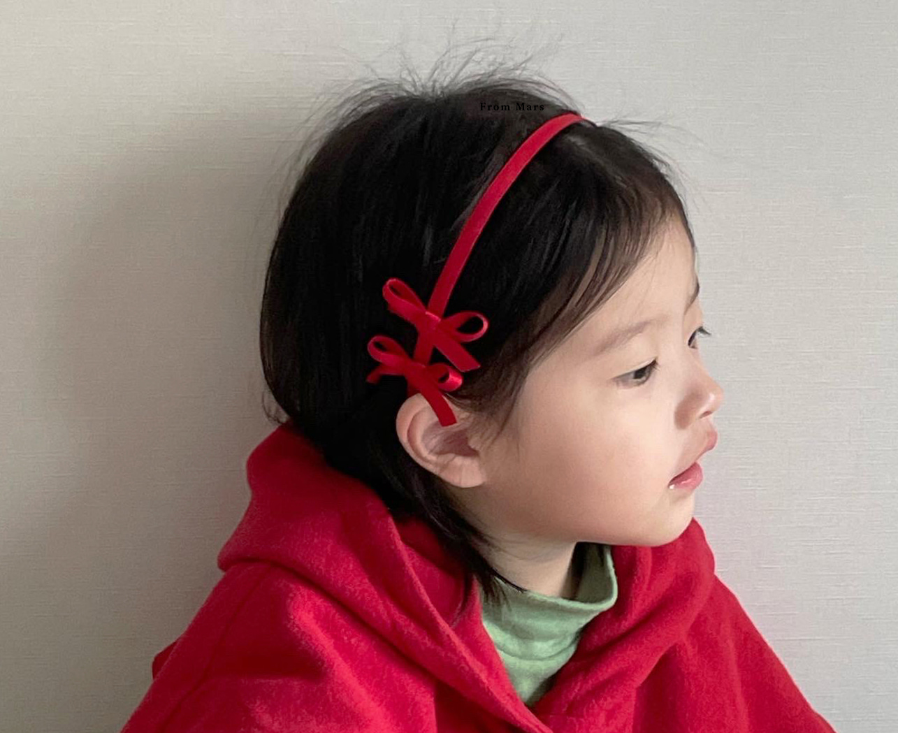 ❆ Happy Christmas ❆ [단품] 프린세스 레드리본 머리띠